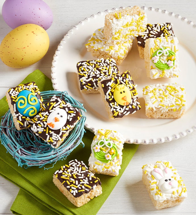 Happy Easter! Hand Dipped Crispy Rice Bites
